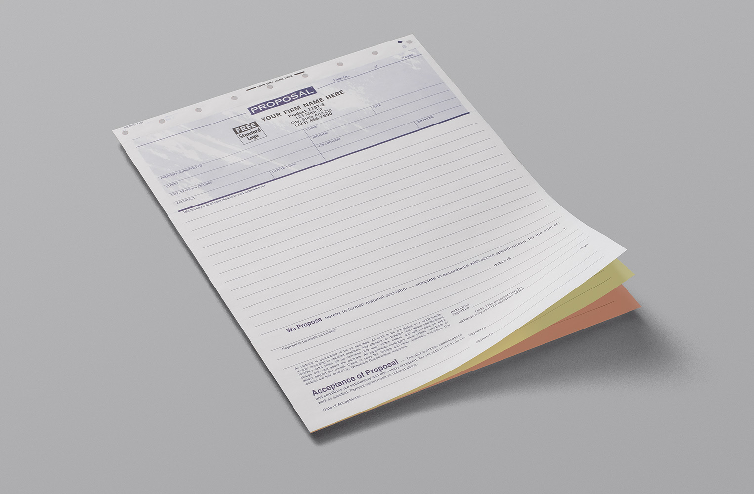 Custom Business Forms, Carbonless Forms