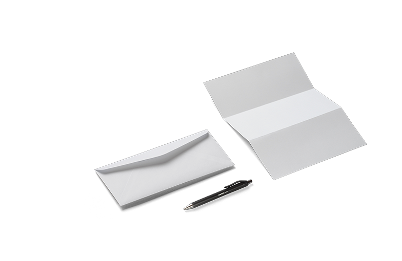 Quality Printing ...Fast Priority  shipping Custom Printed #10 white envelopes 