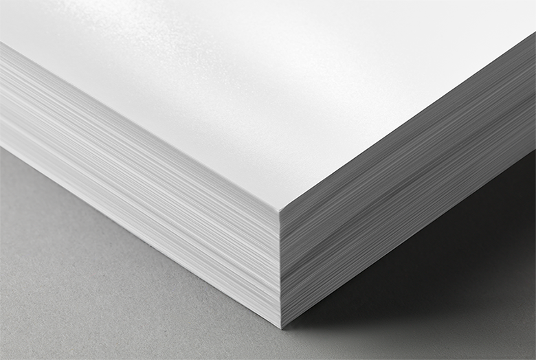 Two Cool Tri-Fold Poster Board, 24 x 36, White/White | Bulk Order of 10 Each