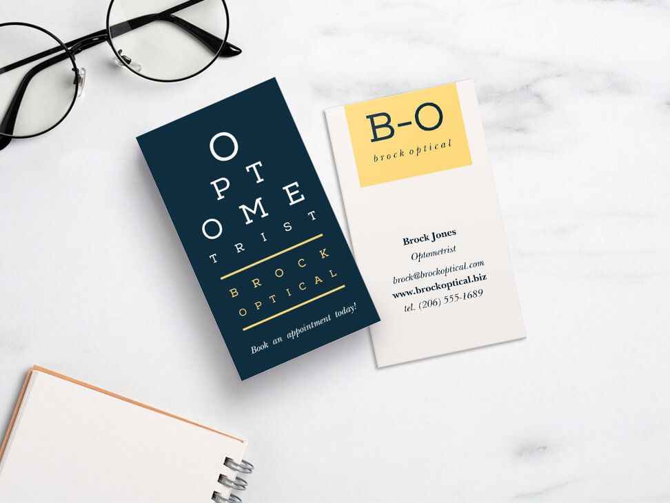 Basic Business Cards ( Single Side) – Express Print Shop
