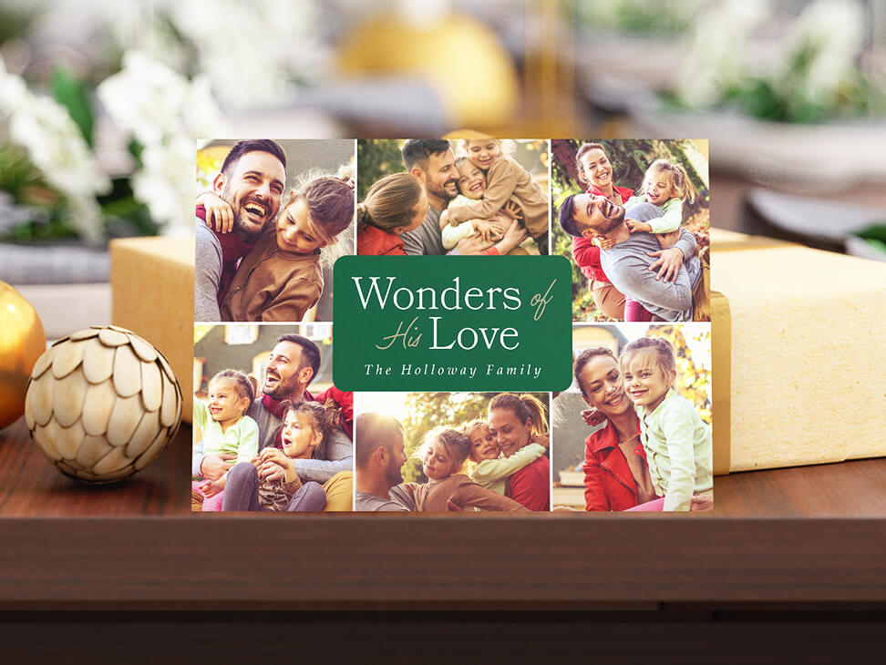 Glossy Vs Matte Photo Christmas Cards - Matte