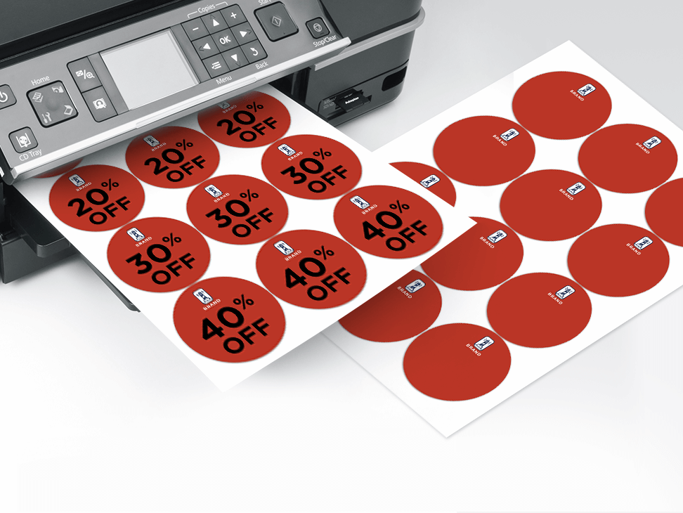 printed stickers labels