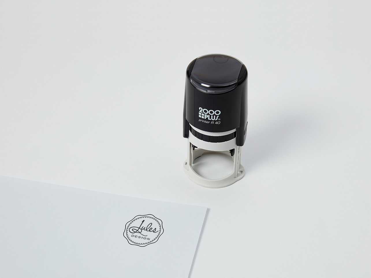 Semi Custom Logo Stamp - Hand Drawn Custom Stamp — Modern Maker Stamps