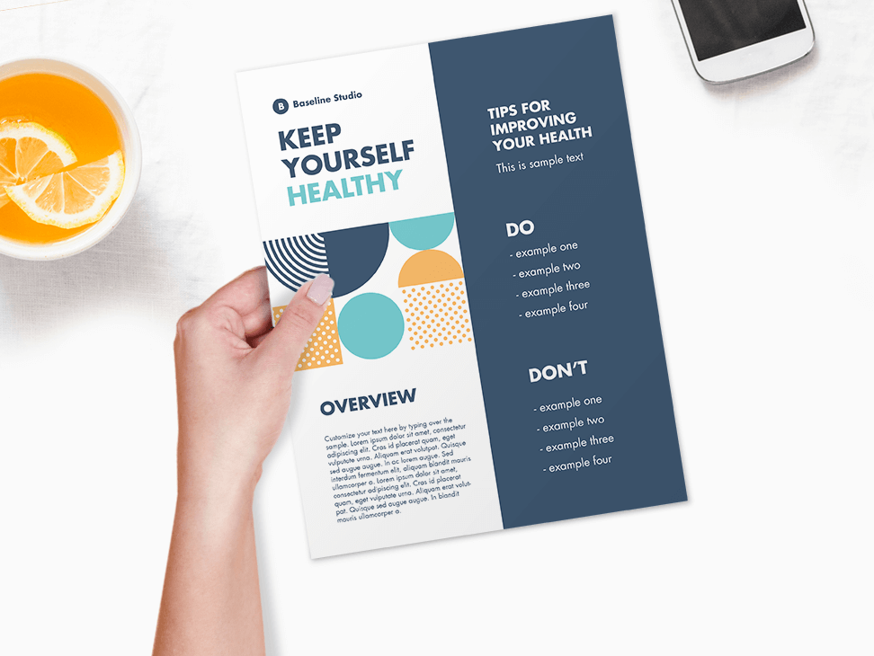 Custom Personal Shopper Flyer Templates