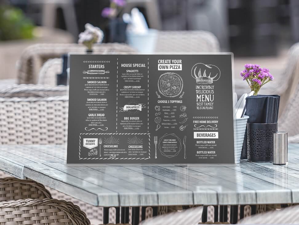 staples menu printing